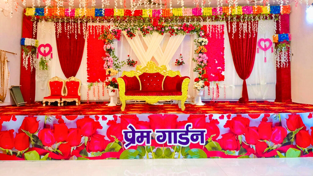 Outdoor-Wedding-Stage-Prem-Garden-Bhiwani